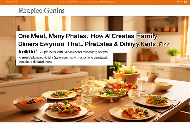 One Meal, Many Plates: How AI Creates Family Dinners That Please Everyone (Picky Eaters & Dietary Needs Included!)