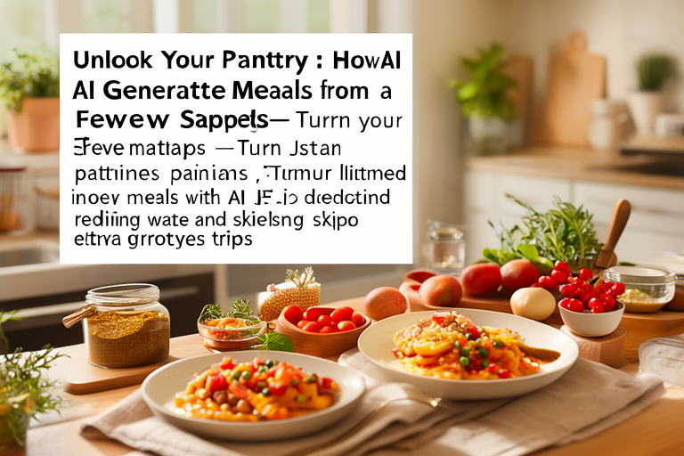 Unlock Your Pantry: How AI Generates Meals from Just a Few Staples