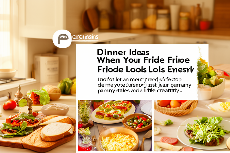 Dinner Ideas When Your Fridge Looks Empty