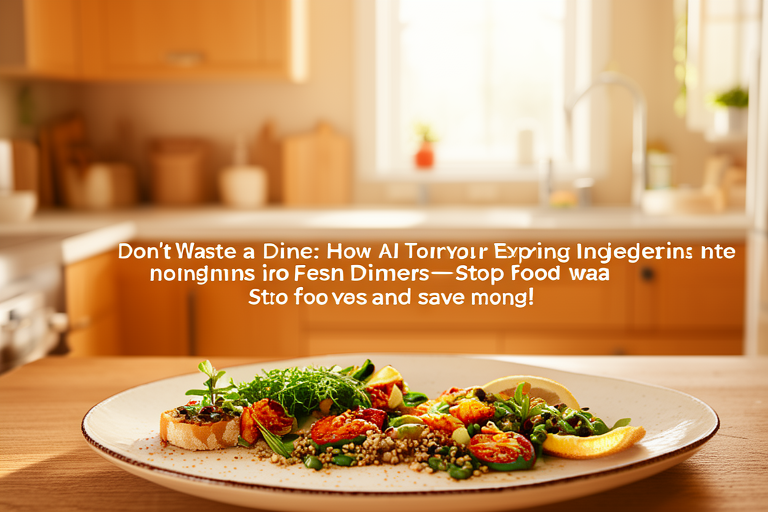 Don't Waste a Dime: How AI Turns Your Expiring Ingredients into Fresh Dinners
