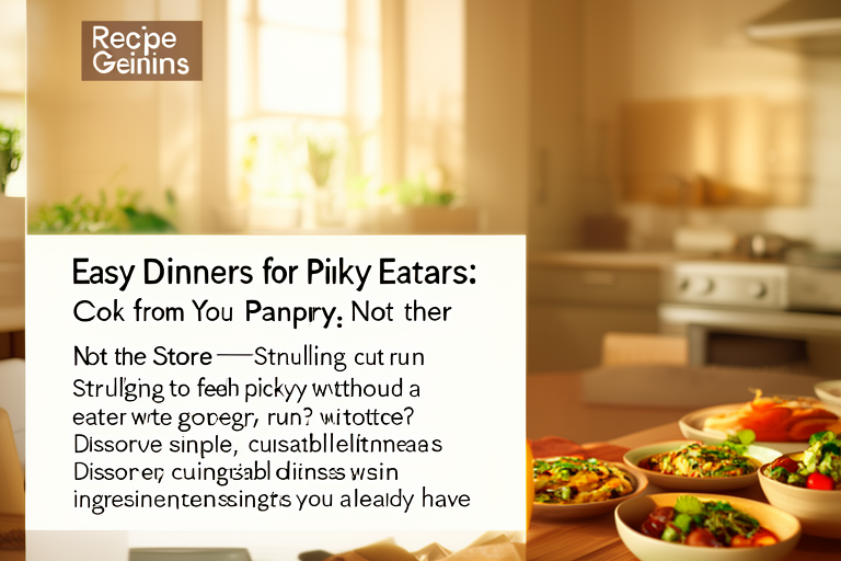 Easy Dinners for Picky Eaters: Cook from Your Pantry, Not the Store