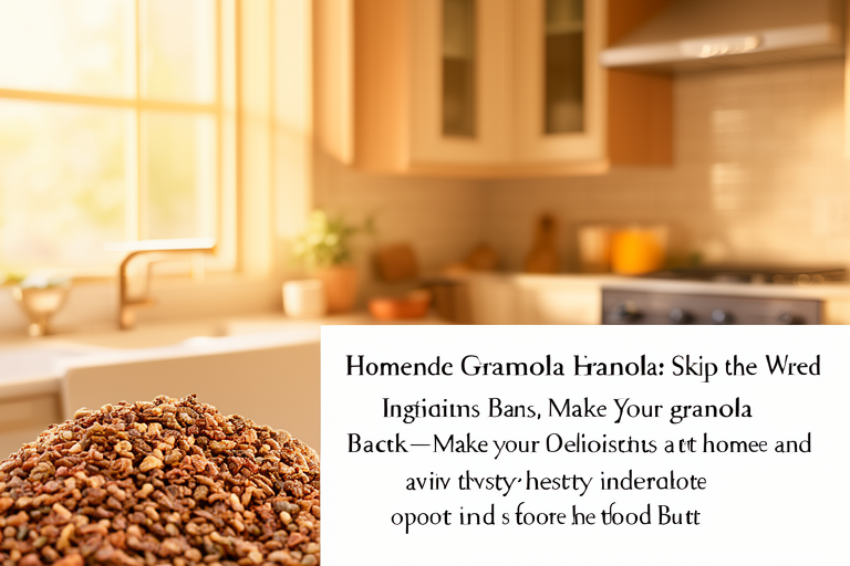 Homemade Granola: Skip the Weird Ingredients, Make Your Own Delicious Batch