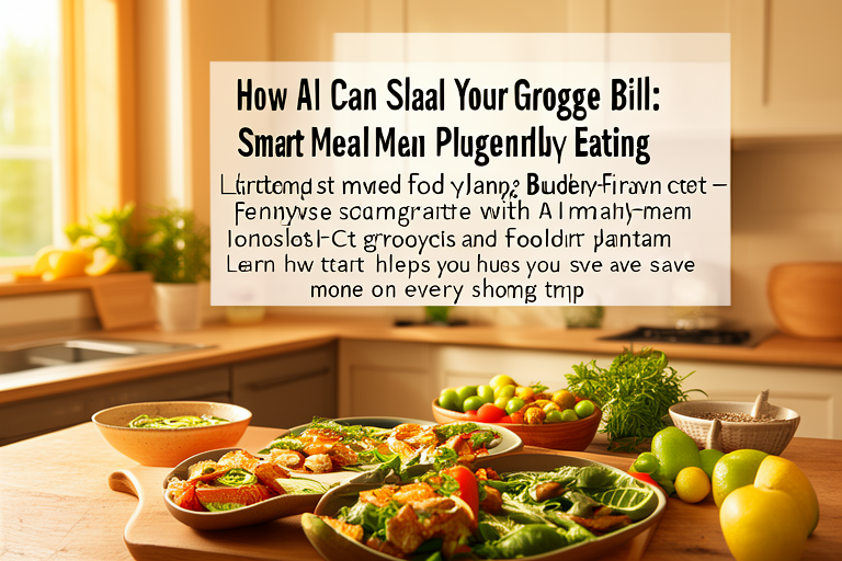 How AI Can Slash Your Grocery Bill: Smart Meal Planning for Budget-Friendly Eating