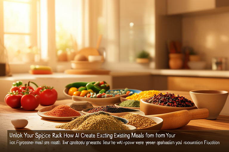 Unlock Your Spice Rack: How AI Creates Exciting Meals from Your Forgotten Flavors