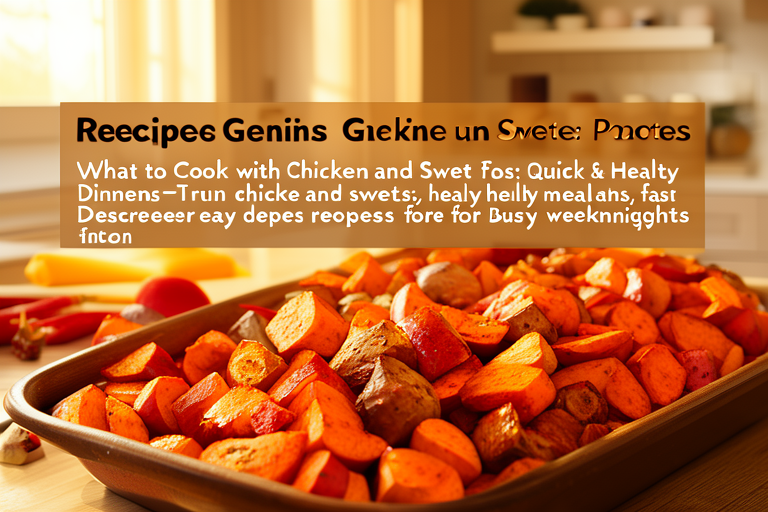 What to Cook with Chicken and Sweet Potatoes: Quick & Healthy Dinners
