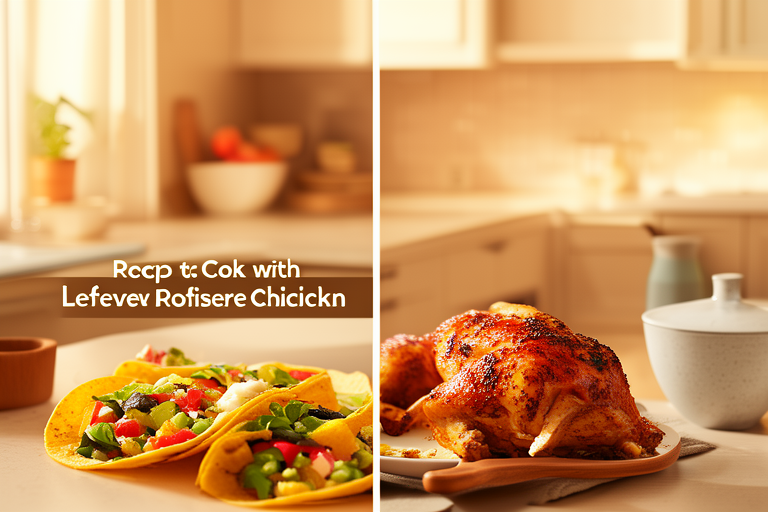 What to Cook with Leftover Rotisserie Chicken: Easy Dinner Ideas