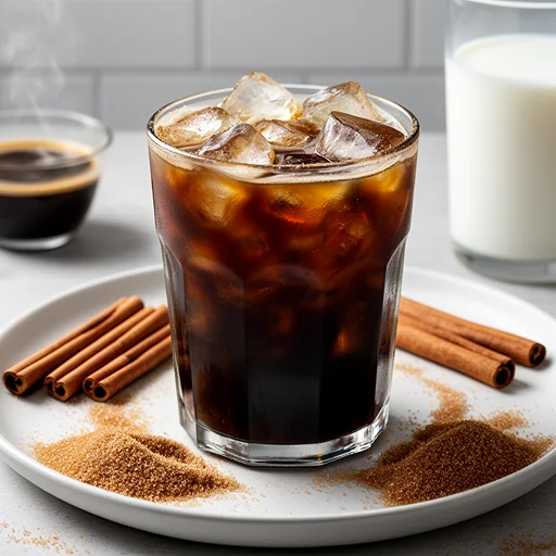 Brown Sugar Cinnamon Shaken Iced Espresso finished dish