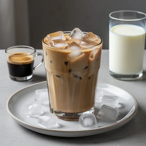 Classic Iced Spanish Latte finished dish